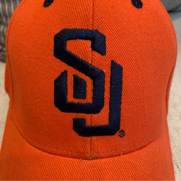Signatures Syracuse University NCAA Collegiate Orange Strapback Cap Hat - Picture 2 of 6